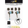 Heitech 09001395 Ακουστικά zipper 3.5 mm - 09001395 Heitech 09001395 Ακουστικά zipper 3.5 mm - 09001395