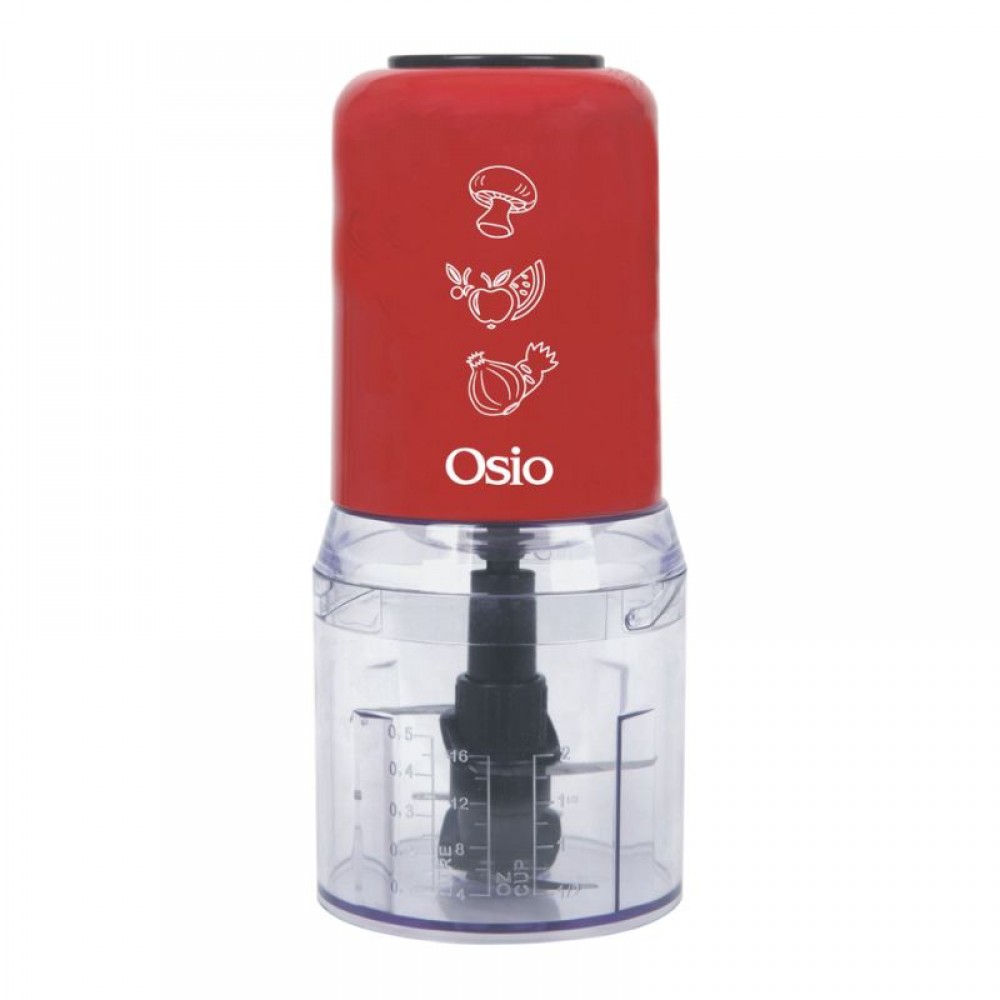 Osio OMC-2312R Κόκκινος Πολυκόφτης με 2 σετ λεπίδων 400 W Osio OMC-2312R Κόκκινος Πολυκόφτης με 2 σετ λεπίδων 400 W