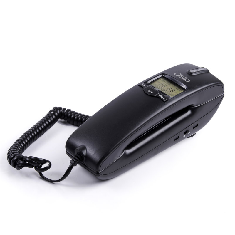Osio OSW-4650B Μαύρο Ενσύρματο τηλέφωνο γόνδολα με οθόνη