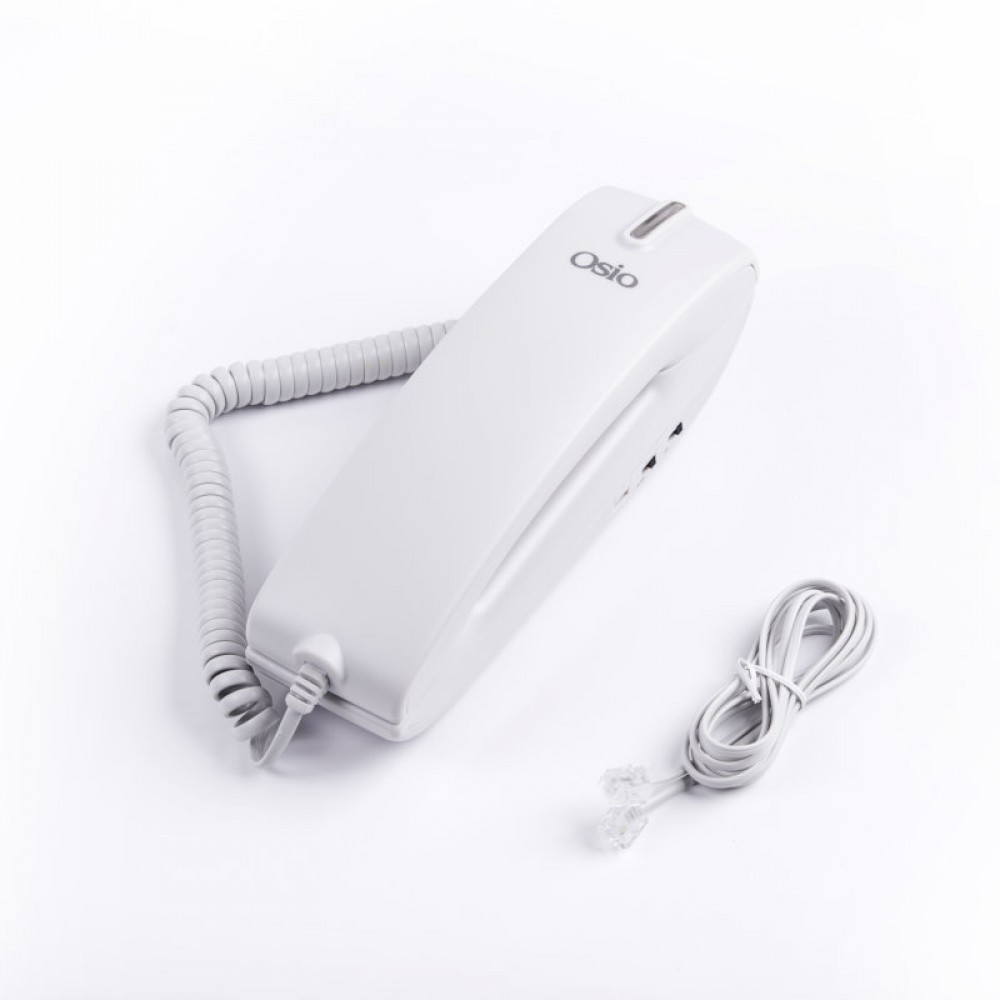 Osio OSW-4600W Λευκό Ενσύρματο τηλέφωνο γόνδολα - OSW-4600W Osio OSW-4600W Λευκό Ενσύρματο τηλέφωνο γόνδολα - OSW-4600W