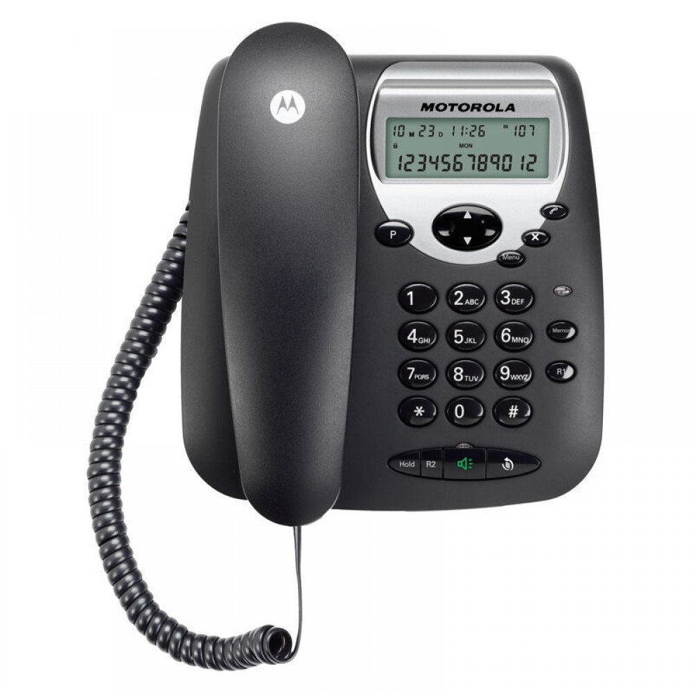 Motorola CT2 Μαύρο Ενσύρματο τηλέφωνο με οθόνη - CT2 Motorola CT2 Μαύρο Ενσύρματο τηλέφωνο με οθόνη - CT2