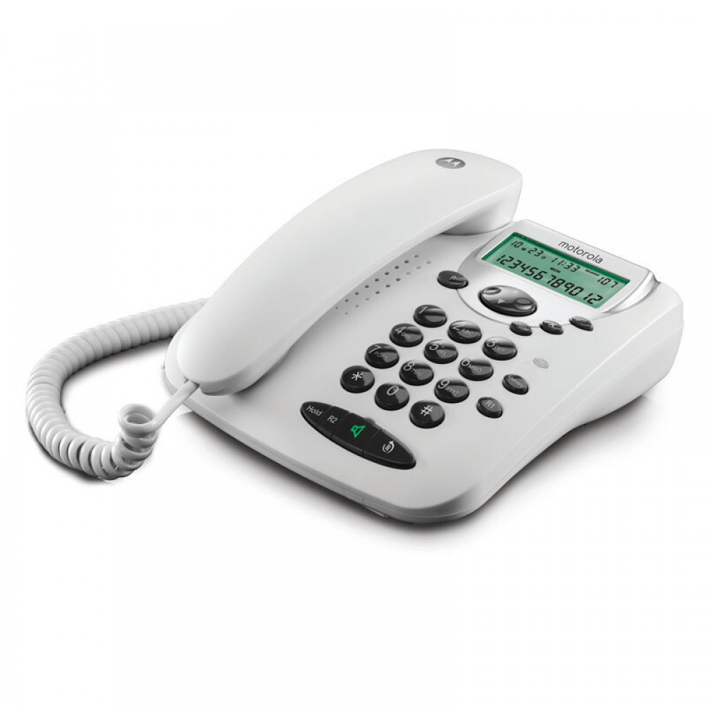 Motorola CT2W Λευκό Ενσύρματο τηλέφωνο με οθόνη - CT2W Motorola CT2W Λευκό Ενσύρματο τηλέφωνο με οθόνη - CT2W
