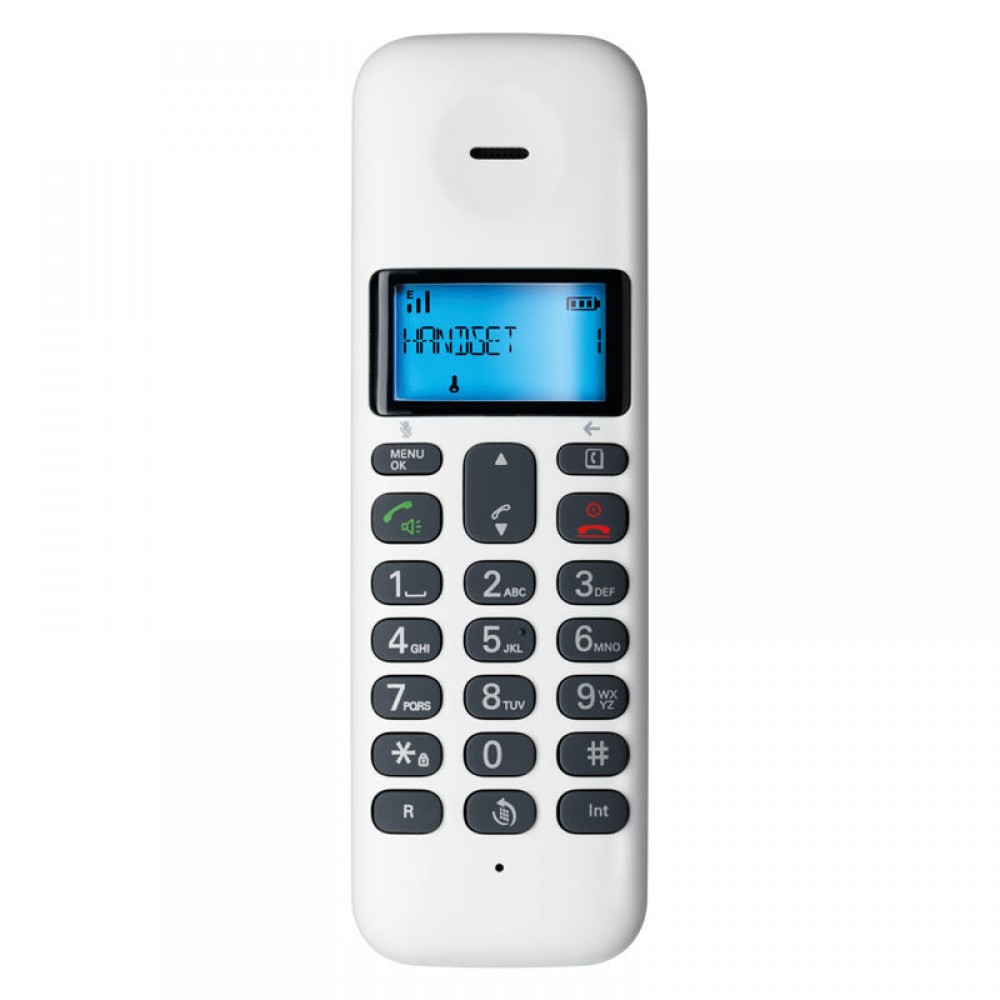 Motorola T301 White (Ελληνικό Μενού) Ασύρματο τηλέφωνο με ανοιχτή ακρόαση - T301W (GR) Motorola T301 White (Ελληνικό Μενού) Ασύρματο τηλέφωνο με ανοιχτή ακρόαση - T301W (GR)
