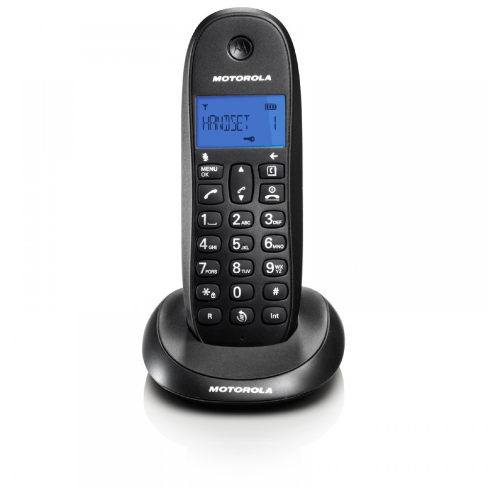 Motorola C1001LB Μαύρο (Ελληνικό Μενού) Ασύρματο τηλέφωνο - C1001LB Motorola C1001LB Μαύρο (Ελληνικό Μενού) Ασύρματο τηλέφωνο - C1001LB