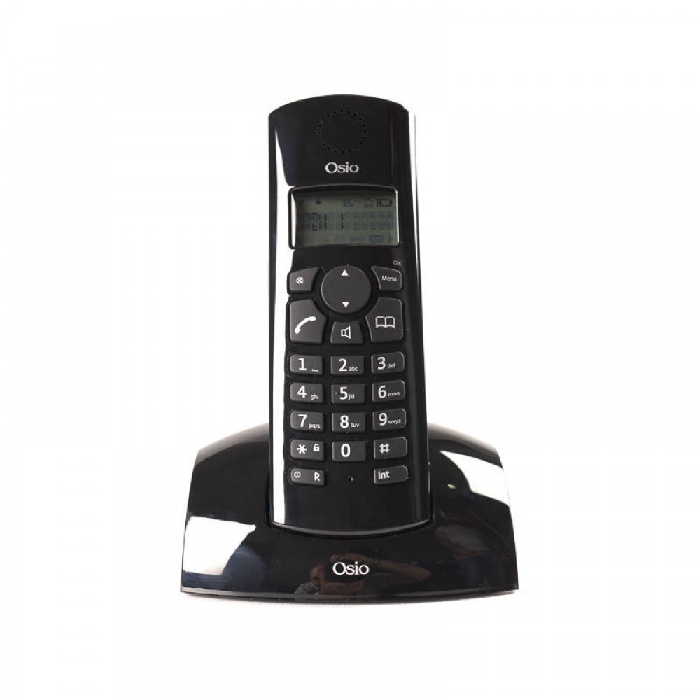 Osio OSD-8610 Μαύρο (Ελληνικό Μενού) Ασύρματο τηλέφωνο με ανοιχτή ακρόαση - OSD-8610 Osio OSD-8610 Μαύρο (Ελληνικό Μενού) Ασύρματο τηλέφωνο με ανοιχτή ακρόαση - OSD-8610