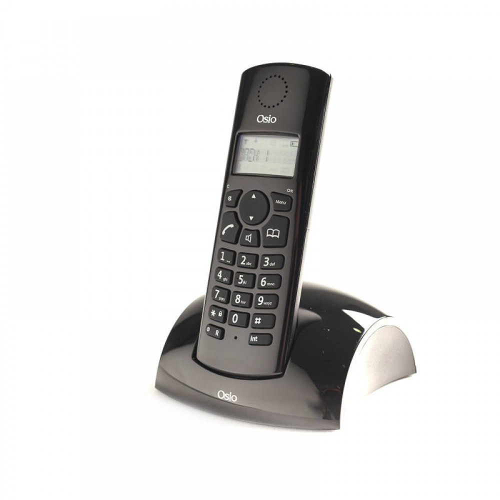 Osio OSD-8610 Μαύρο (Ελληνικό Μενού) Ασύρματο τηλέφωνο με ανοιχτή ακρόαση - OSD-8610 Osio OSD-8610 Μαύρο (Ελληνικό Μενού) Ασύρματο τηλέφωνο με ανοιχτή ακρόαση - OSD-8610