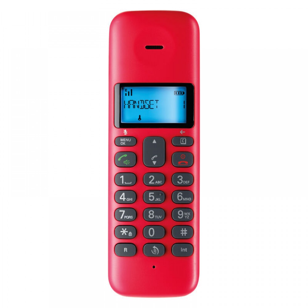 Motorola T301 Cherry (Ελληνικό Μενού) Ασύρματο τηλέφωνο με ανοιχτή ακρόαση - T301 CHERRY Motorola T301 Cherry (Ελληνικό Μενού) Ασύρματο τηλέφωνο με ανοιχτή ακρόαση - T301 CHERRY