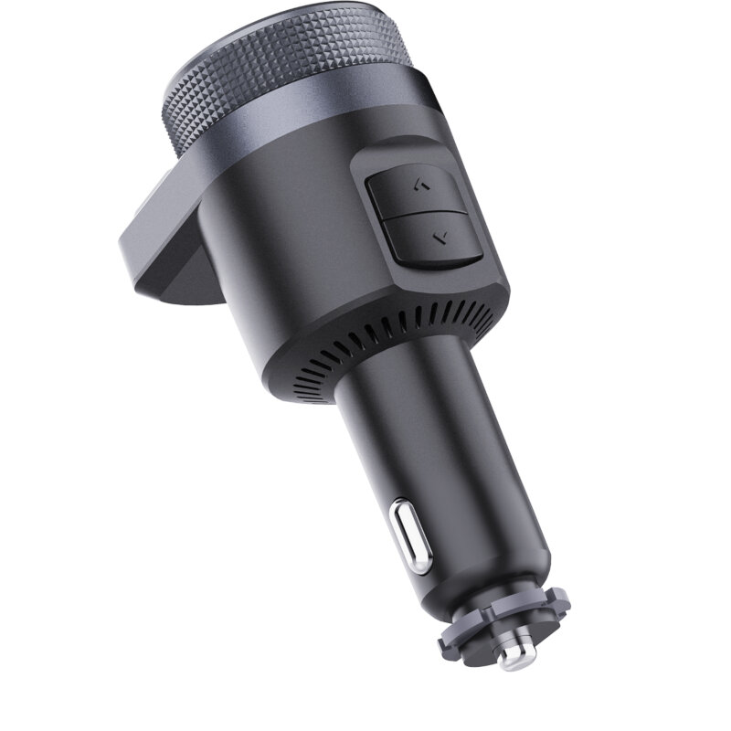 Akai FMT-80BT FM transmitter και φορτιστής με Bluetooth, USB Type-A, Type-C, LED και Hands Free με noise cancellation-38W