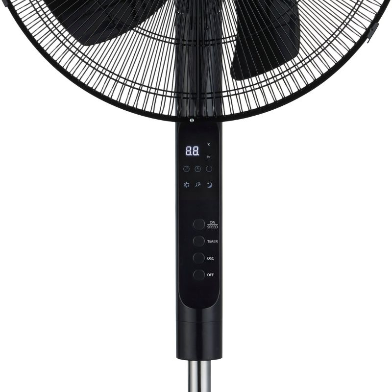 First Austria FA-5553-4 Aνεμιστήρας δαπέδου με οθόνη 16″ 45W