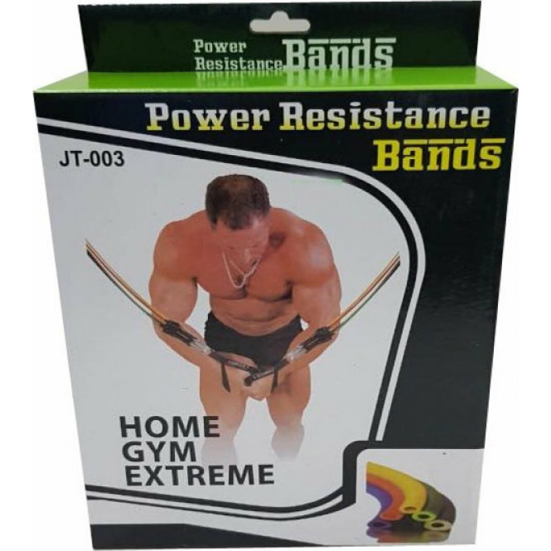 Σύστημα Εκγύμνασης Με Λάστιχα Power Resistance Bands JT-003 - 5012