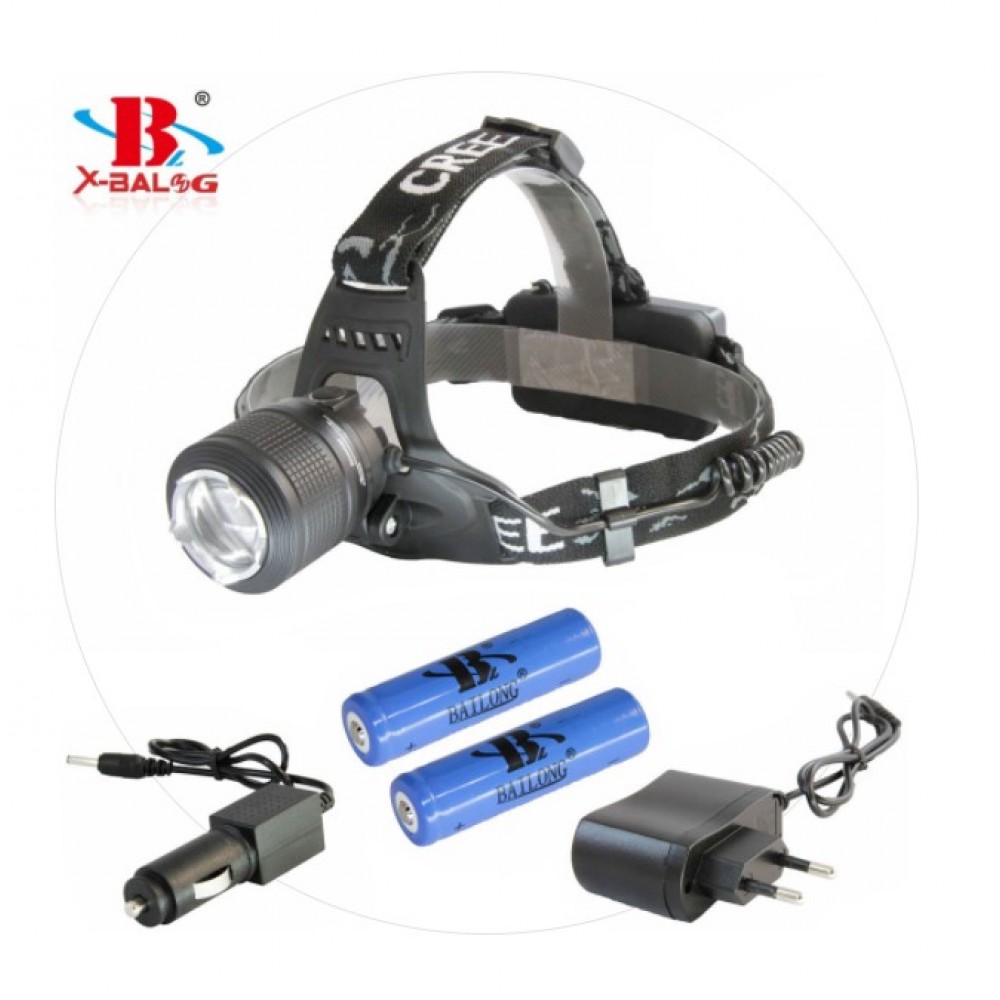 Επαναφορτιζόμενος Φακός Κεφαλής X-Balog BL-2188B-T6 - 5396 - 5396 Επαναφορτιζόμενος Φακός Κεφαλής X-Balog BL-2188B-T6 - 5396 - 5396