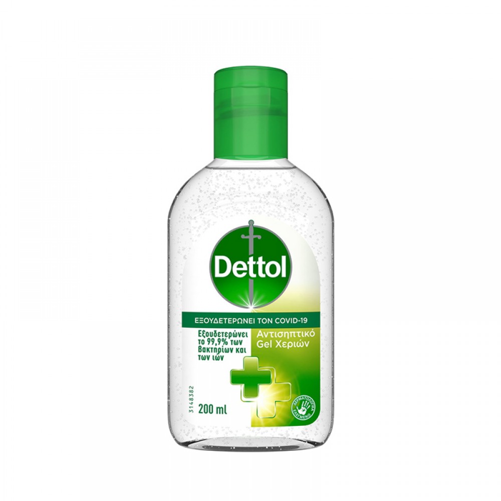 DETTOL ΑΝΤΙΣΗΠΤΙΚΟ GEL 200ml DETTOL ΑΝΤΙΣΗΠΤΙΚΟ GEL 200ml