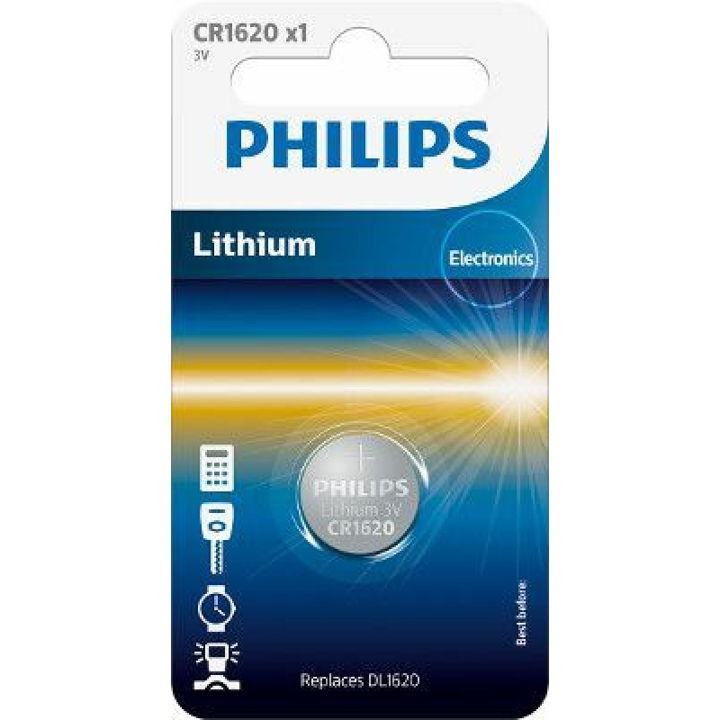 Philips Lithium CR1620 (1 piece)