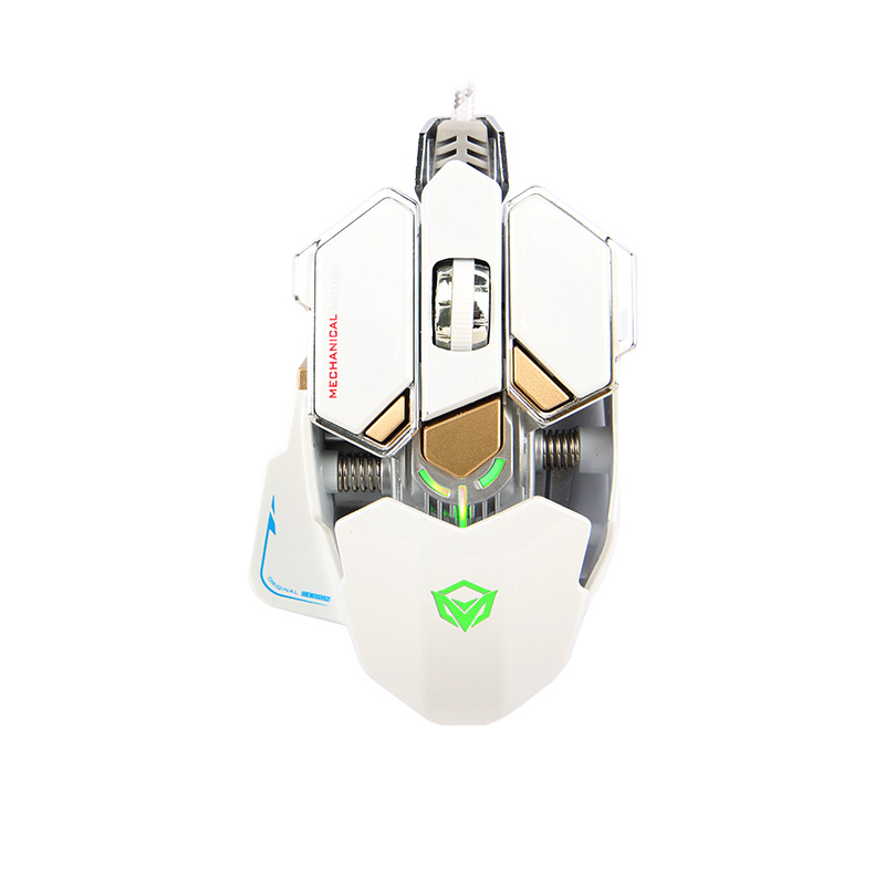 Meetion MT-M990 Μηχανικό Gaming Ποντίκι / Άσπρο