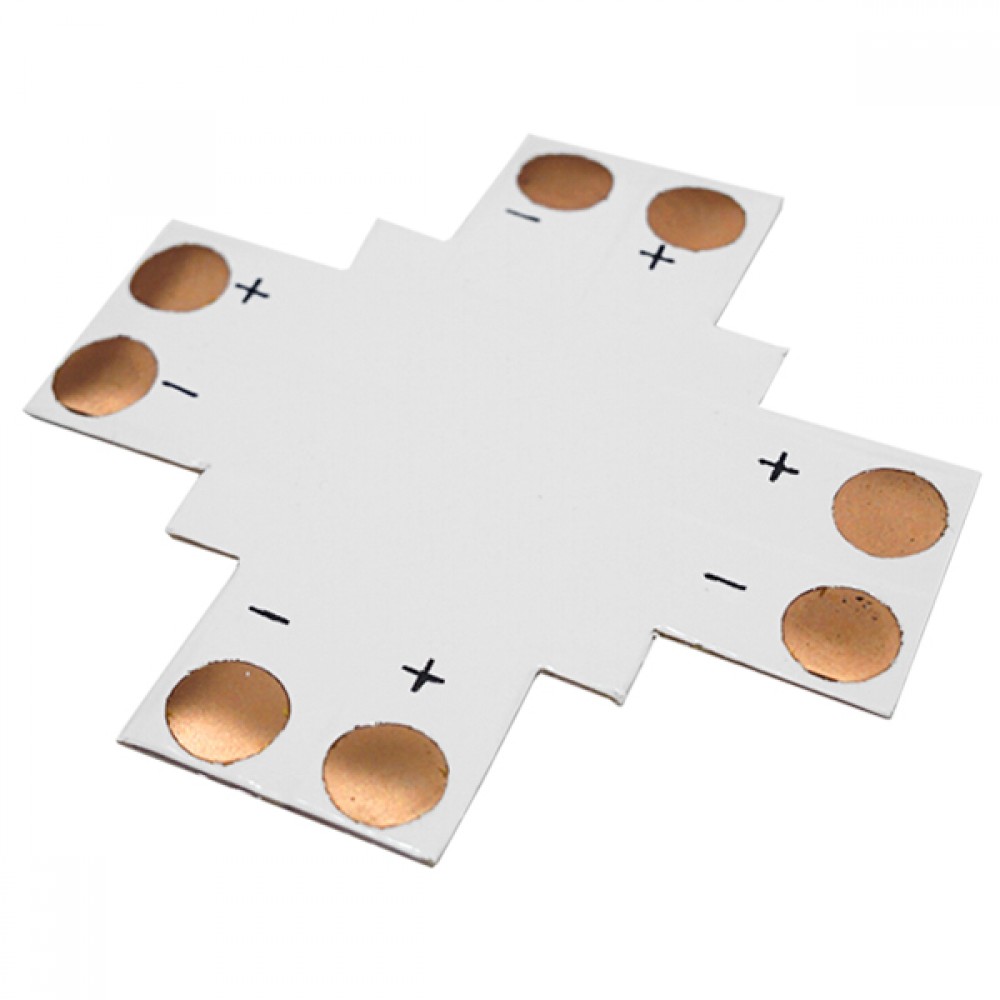 Connector + για Ταινία LED 7.2 & 14.4 Watt GloboStar 77448 - 77448 Connector + για Ταινία LED 7.2 & 14.4 Watt GloboStar 77448