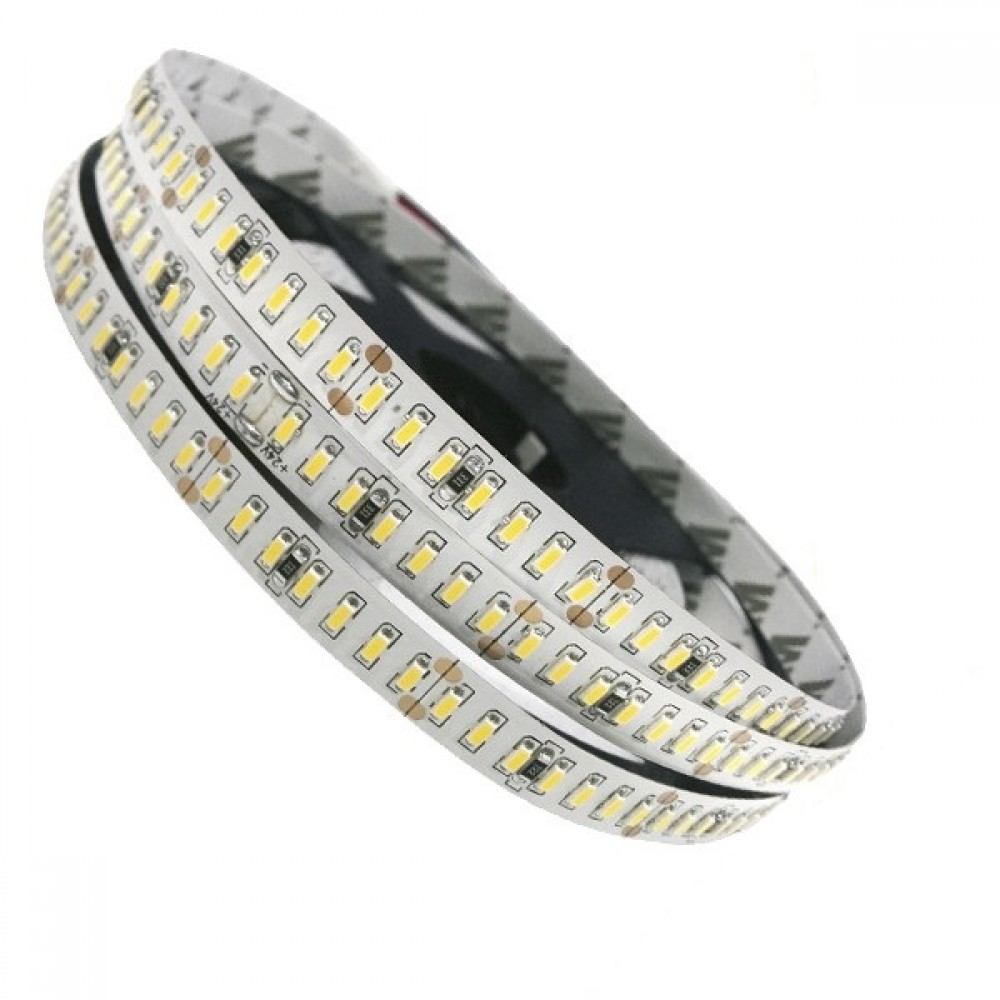 Ταινία LED Λευκή Professional Series 5m 24W/m 24V 240LED/m 3014 SMD 3200lm/m 120° IP20 Θερμό Λευκό 3000k GloboStar 63021 - 63021 Ταινία LED Λευκή Professional Series 5m 24W/m 24V 240LED/m 3014 SMD 3200lm/m 120° IP20 Θερμό Λευκό 3000k GloboStar 63021