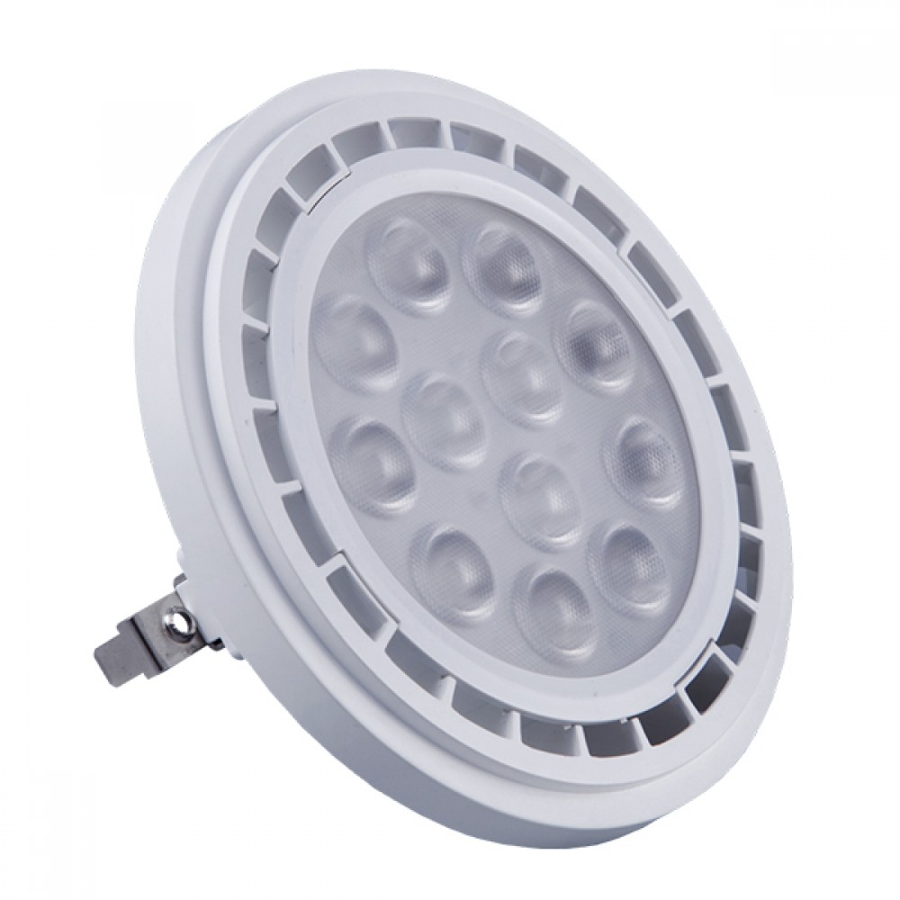 Λάμπα LED AR111 G53 Σποτ 12W 230V 1200lm 36° Ψυχρό Λευκό 6000k GloboStar 01760 - 01760 Λάμπα LED AR111 G53 Σποτ 12W 230V 1200lm 36° Ψυχρό Λευκό 6000k GloboStar 01760