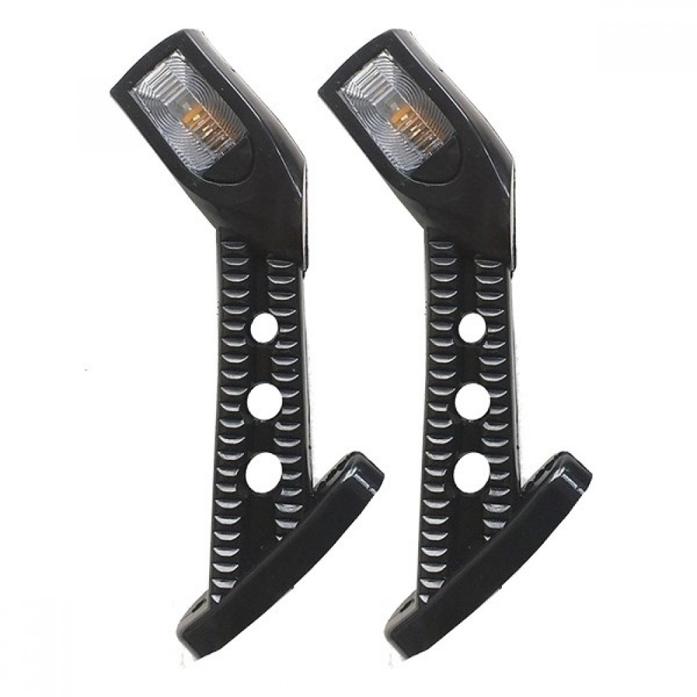 LED Set Πλευρικά Φώτα Όγκου Φορτηγών Αδιάβροχο IP66 Κέρατο 24 Volt GloboStar 75491 - 75491 LED Set Πλευρικά Φώτα Όγκου Φορτηγών Αδιάβροχο IP66 Κέρατο 24 Volt GloboStar 75491