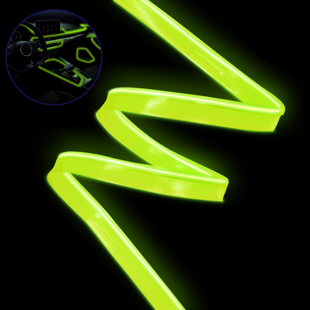 Εύκαμπτο φωτιζόμενο καλώδιο Neon Πράσινο Φωσφορούχο GloboStar 08002 - 08002 Εύκαμπτο φωτιζόμενο καλώδιο Neon Πράσινο Φωσφορούχο GloboStar 08002