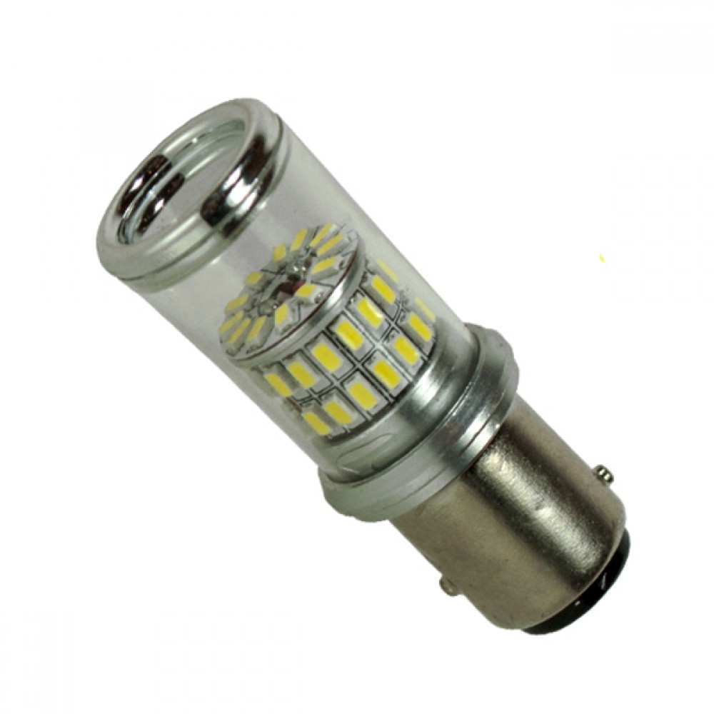 Λαμπτήρας 1157 48 SMD 4014 Can Bus 24v Ψυχρό 6000k GloboStar 04468 - 04468 Λαμπτήρας 1157 48 SMD 4014 Can Bus 24v Ψυχρό 6000k GloboStar 04468