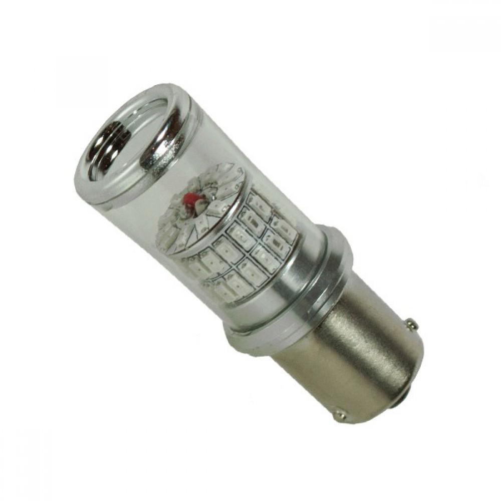 Λαμπτήρας BAU15S 48 SMD 4014 Can Bus 12v Πορτοκαλί GloboStar 05473 - 05473 Λαμπτήρας BAU15S 48 SMD 4014 Can Bus 12v Πορτοκαλί GloboStar 05473