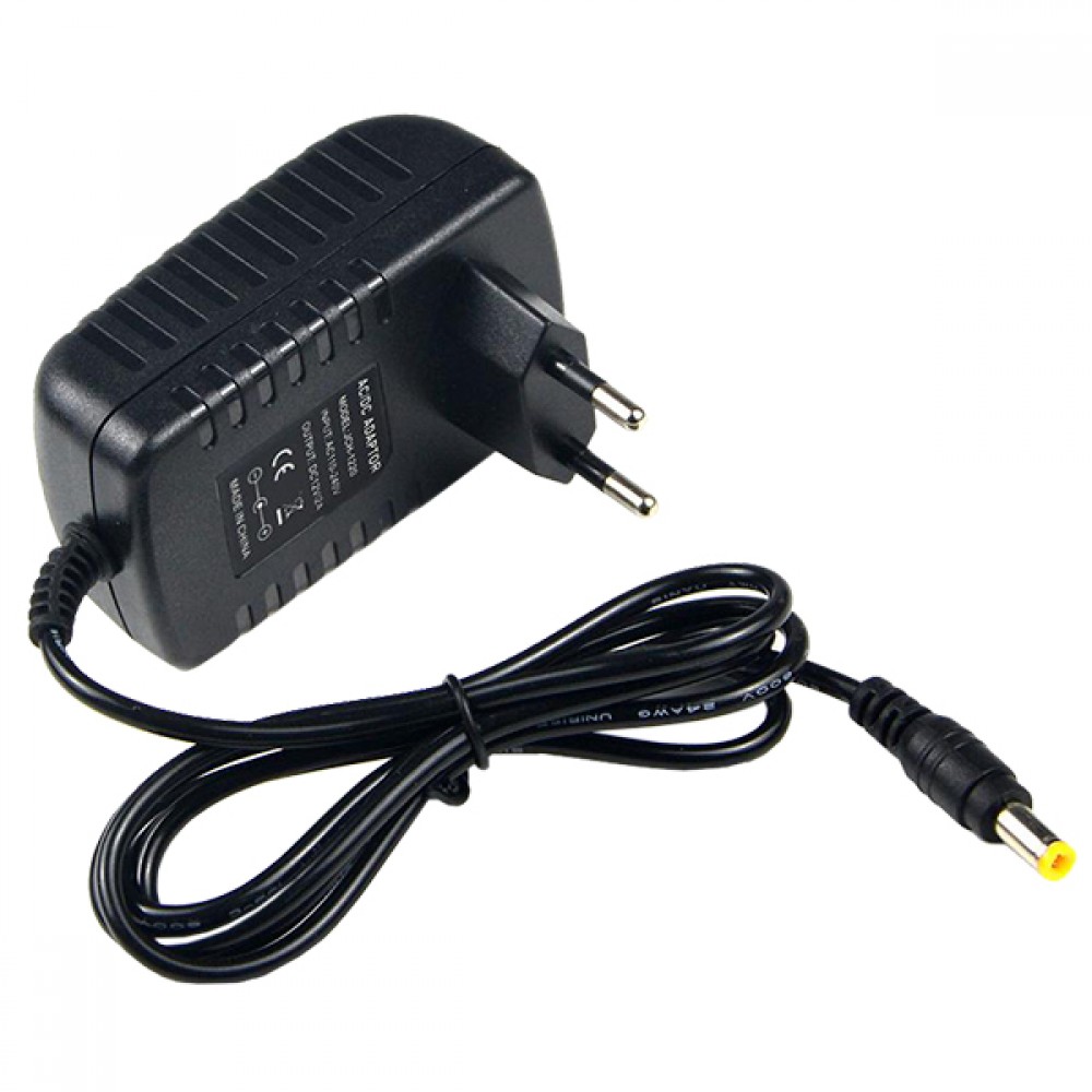 LED Πλαστικό Τροφοδοτικό DC 24W 12V 2 Ampere IP20 GloboStar 73831 - 73831 LED Πλαστικό Τροφοδοτικό DC 24W 12V 2 Ampere IP20 GloboStar 73831