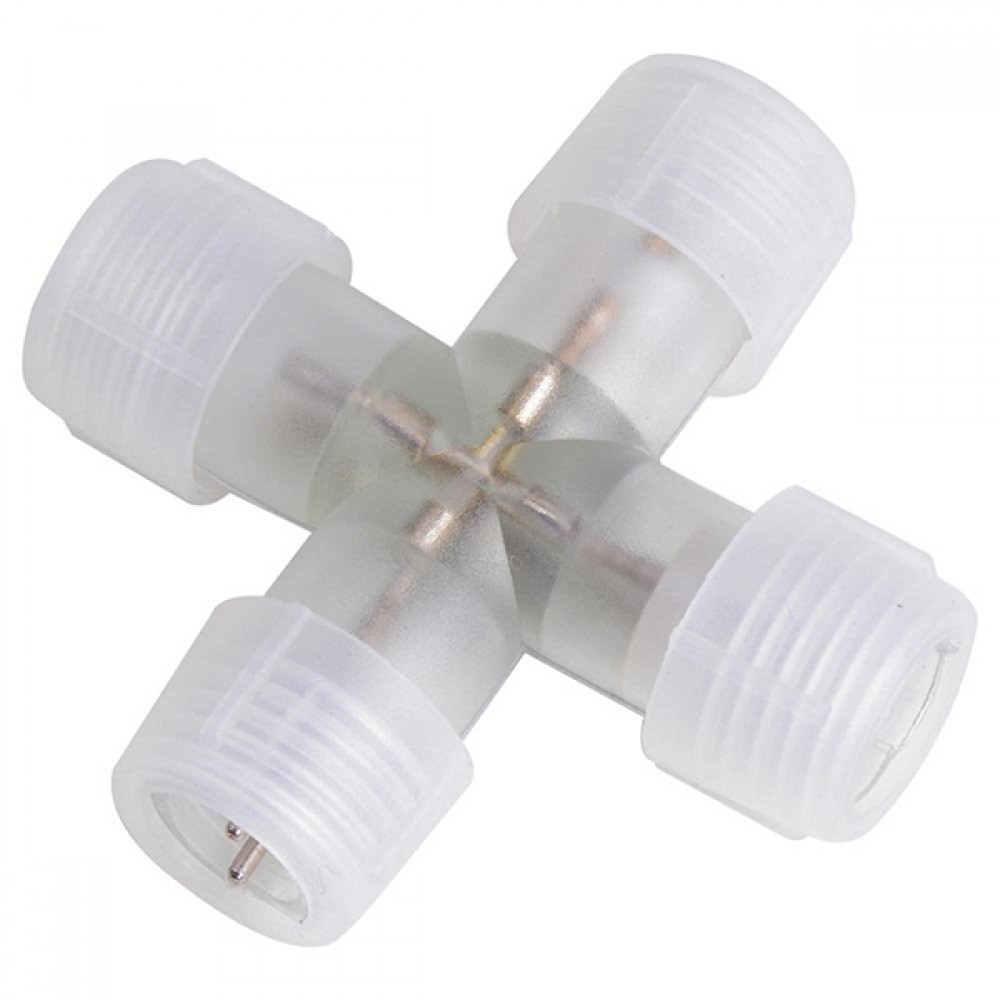 Σταυρός + Connector Αδιάβροχος IP68 για Φωτοσωλήνα LED GloboStar 22638 - 22638 Σταυρός + Connector Αδιάβροχος IP68 για Φωτοσωλήνα LED GloboStar 22638