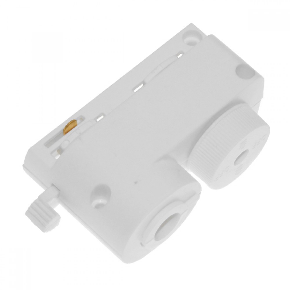 Μονοφασικός Connector 2 Καλωδίων Αντάπτορας Κρέμασης Φωτιστικών για Λευκή Ράγα Οροφής GloboStar 93122 - 93122 Μονοφασικός Connector 2 Καλωδίων Αντάπτορας Κρέμασης Φωτιστικών για Λευκή Ράγα Οροφής GloboStar 93122