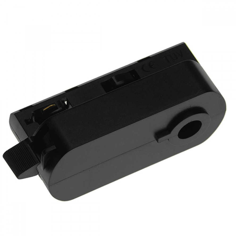 Διφασικός Connector 3 Καλωδίων Αντάπτορας Κρέμασης Φωτιστικών για Μαύρη Ράγα Οροφής GloboStar 93123 - 93123 Διφασικός Connector 3 Καλωδίων Αντάπτορας Κρέμασης Φωτιστικών για Μαύρη Ράγα Οροφής GloboStar 93123