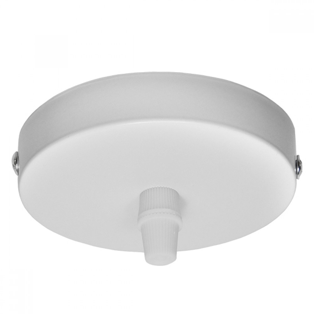 DIY Ροζέτα Φωτιστικού Λευκή Φ100 GloboStar 90800 - 90800 DIY Ροζέτα Φωτιστικού Λευκή Φ100 GloboStar 90800