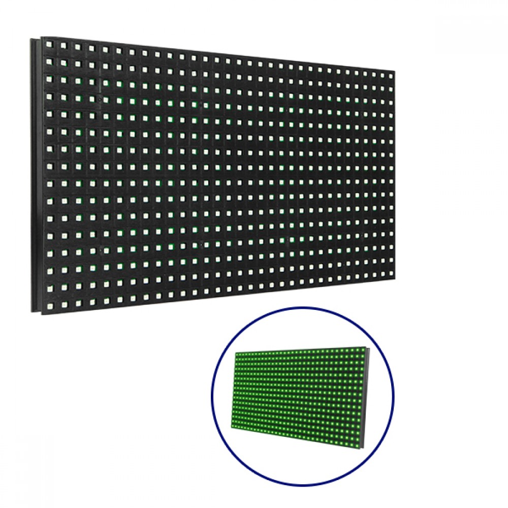 Ανταλλακτικό Panel Module P10 SMD 2835 32x16cm για Κυλιόμενη Πινακίδα LED Πράσινο Αδιάβροχο IP65 GloboStar 91101 - 91101 Ανταλλακτικό Panel Module P10 SMD 2835 32x16cm για Κυλιόμενη Πινακίδα LED Πράσινο Αδιάβροχο IP65 GloboStar 91101