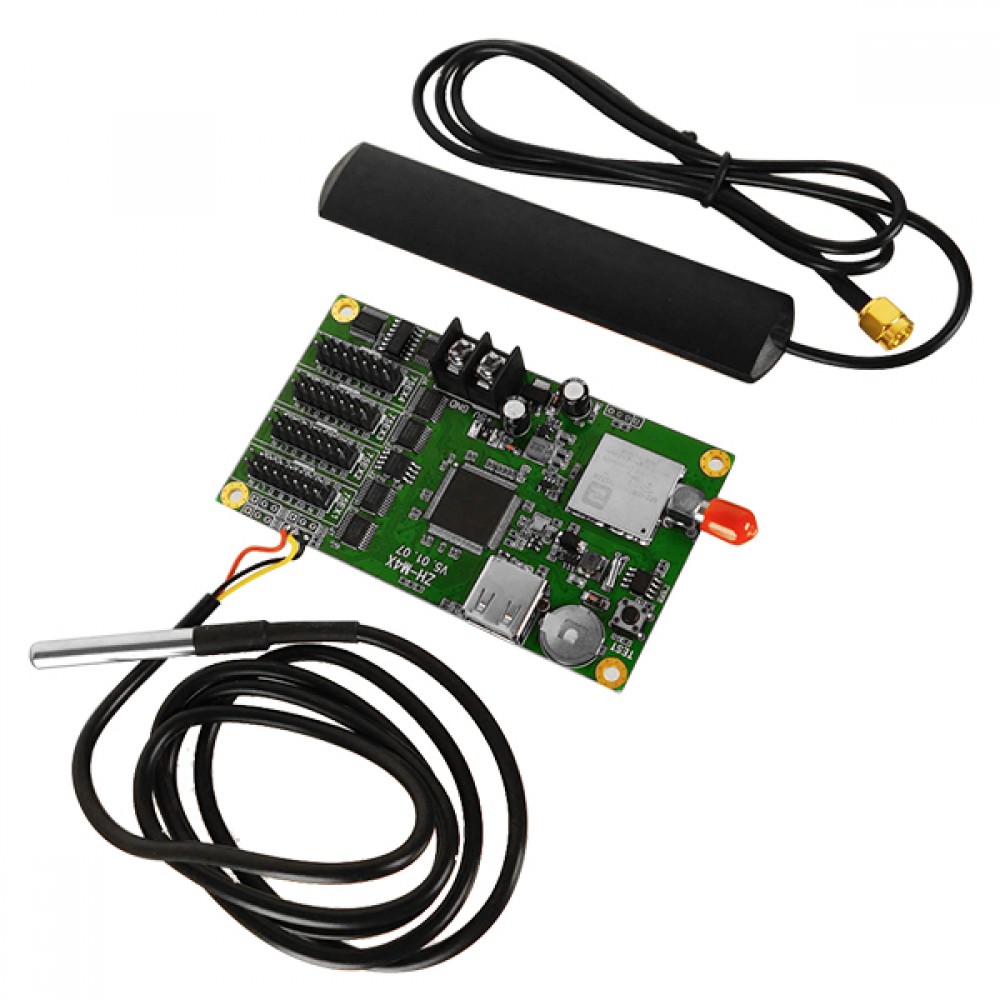 Ασύρματος Controller WiFi ZH-M4X με Είσοδο USB και Αισθητήρα Θερμοκρασίας για RGB Κυλιόμενη Πινακίδα LED GloboStar 91107 - 91107 Ασύρματος Controller WiFi ZH-M4X με Είσοδο USB και Αισθητήρα Θερμοκρασίας για RGB Κυλιόμενη Πινακίδα LED GloboStar 91107