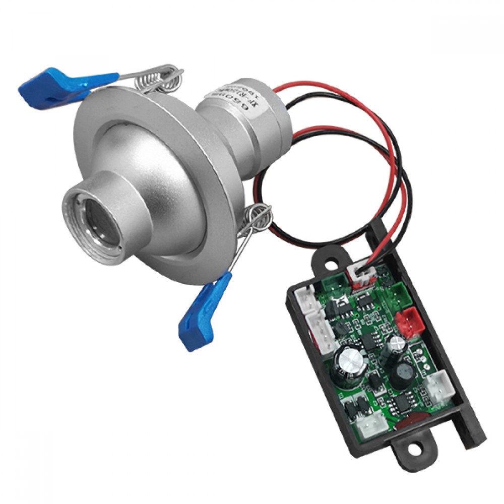 Επαγγελματικό Χωνευτό Προβολάκι Laser 2° 80Mw 532Nm Φ7cm 12V Πράσινο GloboStar 51138 - 51138 Επαγγελματικό Χωνευτό Προβολάκι Laser 2° 80Mw 532Nm Φ7cm 12V Πράσινο GloboStar 51138