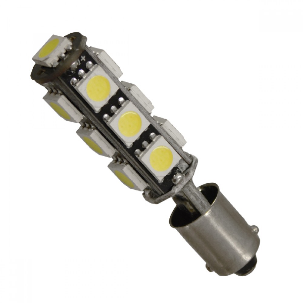 Λαμπτήρας LED Ba9s Can Bus με 13 SMD 5050 Ψυχρό Λευκό GloboStar 72000 - 72000 Λαμπτήρας LED Ba9s Can Bus με 13 SMD 5050 Ψυχρό Λευκό GloboStar 72000