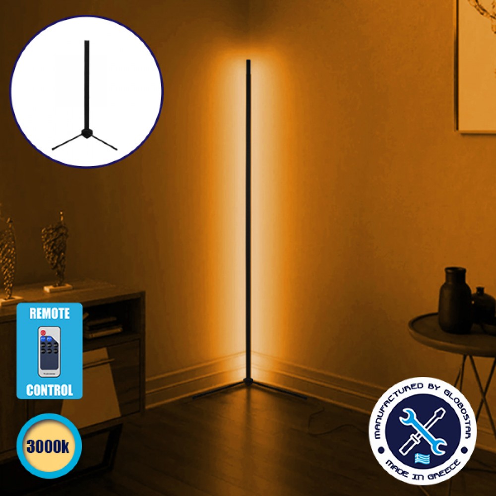 Μοντέρνο Minimal Επιτραπέζιο Μαύρο Φωτιστικό 50cm LED 8 Watt με Ασύρματο Χειριστήριο RF & Dimmer Θερμό Λευκό 3000k GloboStar ALIEN Design GLOBO-50-3 - GLOBO-50-3 Μοντέρνο Minimal Επιτραπέζιο Μαύρο Φωτιστικό 50cm LED 8 Watt με Ασύρματο Χειριστήριο RF & Dimmer Θερμό Λευκό 3000k GloboStar ALIEN Design GLOBO-50-3