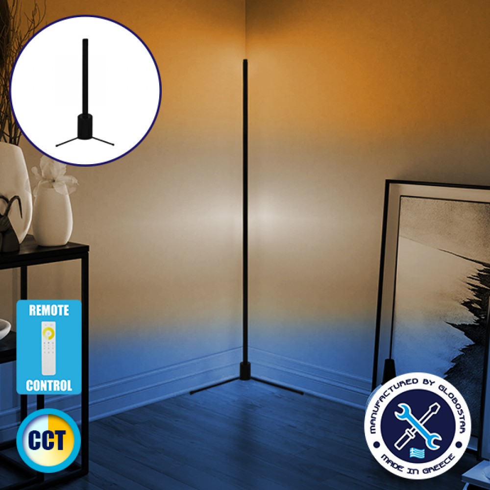 Μοντέρνο Minimal Επιτραπέζιο Μαύρο Φωτιστικό 50cm LED 8 Watt με Ασύρματο Χειριστήριο Αφής 2.4G RF & Dimmer CCT - Ψυχρό - Ημέρας - Θερμό GloboStar ALIEN Design GLOBO-50-10 - GLOBO-50-10 Μοντέρνο Minimal Επιτραπέζιο Μαύρο Φωτιστικό 50cm LED 8 Watt με Ασύρματο Χειριστήριο Αφής 2.4G RF & Dimmer CCT - Ψυχρό - Ημέρας - Θερμό GloboStar ALIEN Design GLOBO-50-10