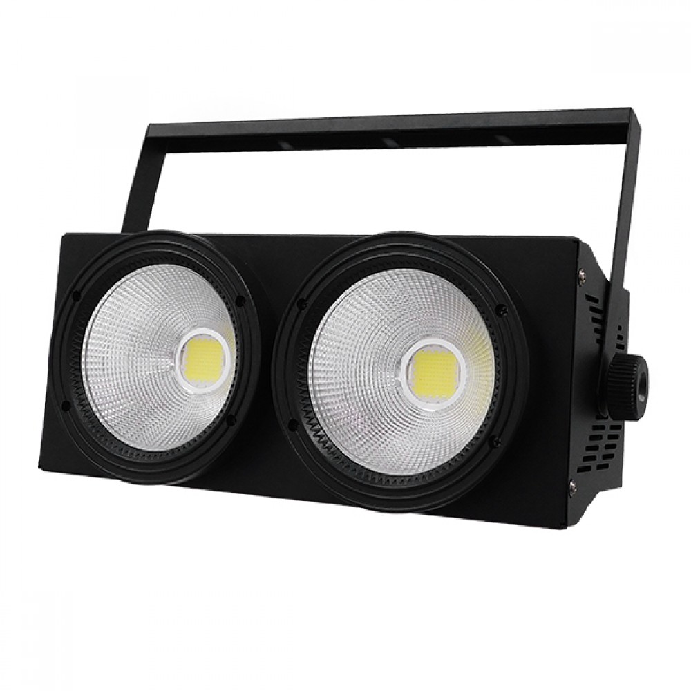 Προβολέας LED COB DMX512 Strobe Blinder Matrix Light 200 Watt (2x100w) Ψυχρό Λευκό 6000k GloboStar 51162 - 51162 Προβολέας LED COB DMX512 Strobe Blinder Matrix Light 200 Watt (2x100w) Ψυχρό Λευκό 6000k GloboStar 51162