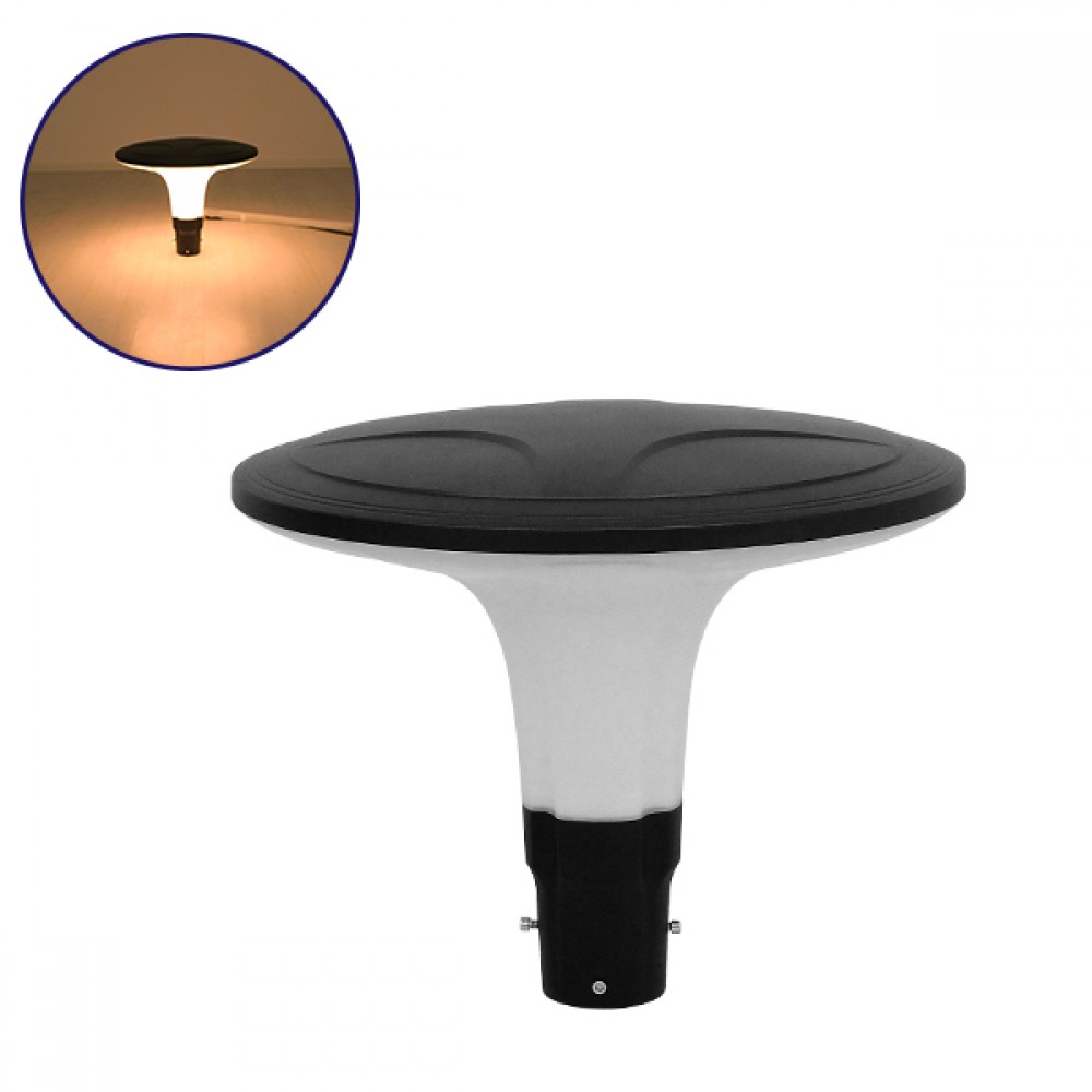 GloboStar® 12144 Αδιάβροχο IP65 Φωτιστικό Στύλου / Κολώνας Πλατείας LED 100W 12000lm AC 230v Θερμό Λευκό 3000K - 12144 Αδιάβροχο IP65 Φωτιστικό Στύλου / Κολώνας Πλατείας LED 100W 12000lm 230v Θερμό Λευκό 3000k GloboStar 12144