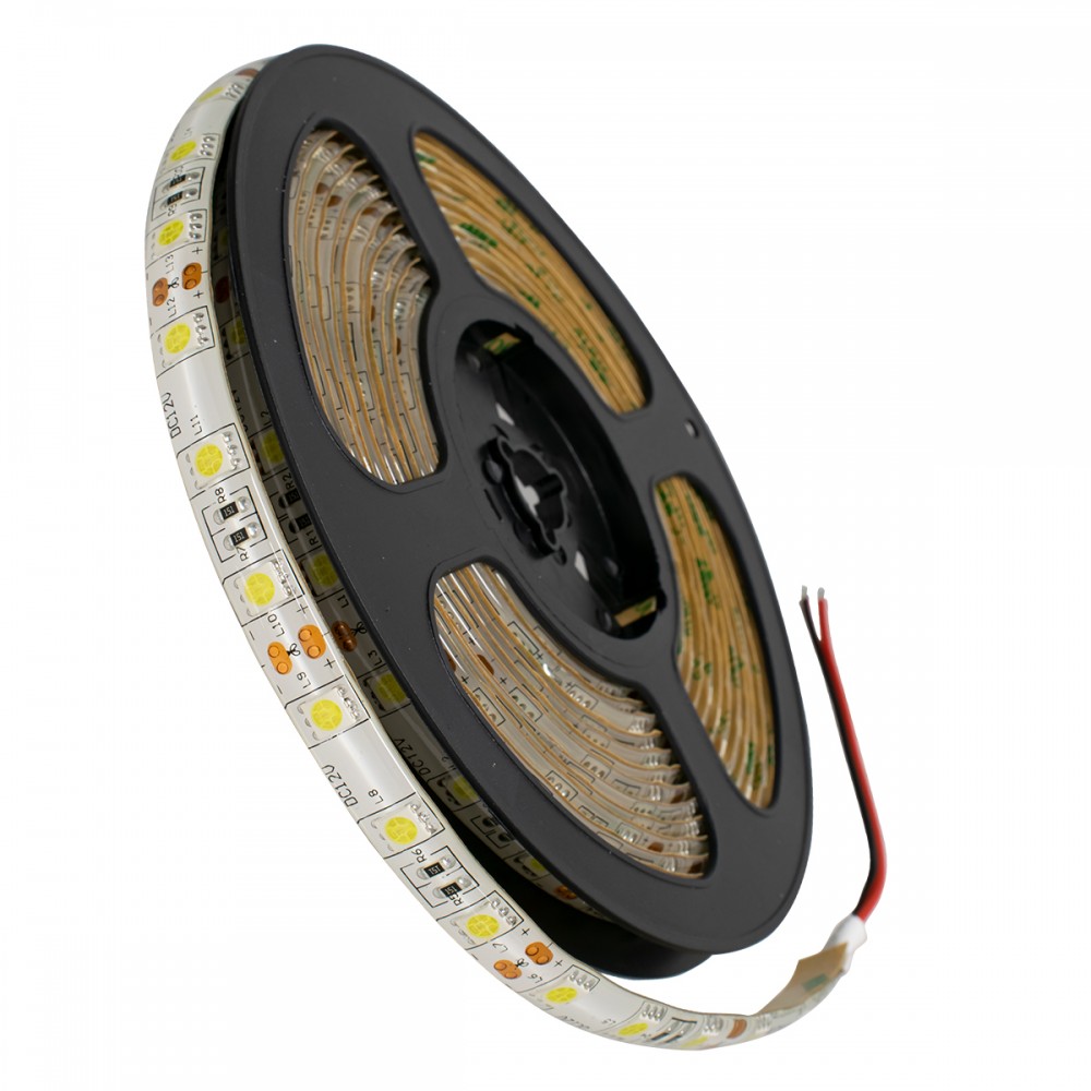 GloboStar® 70120 Ταινία LED SMD 5050 5m 14.4W/m 60LED/m 1584 lm/m 120° DC 12V Αδιάβροχη IP65 Ψυχρό Λευκό 6000K - 5 Χρόνια Εγγύηση - 70120 GloboStar® 70120 Ταινία LED SMD 5050 5m 14.4W/m 60LED/m 1584 lm/m 120° DC 12V Αδιάβροχη IP65 Ψυχρό Λευκό 6000K - 5 Χρόνια Εγγύηση
