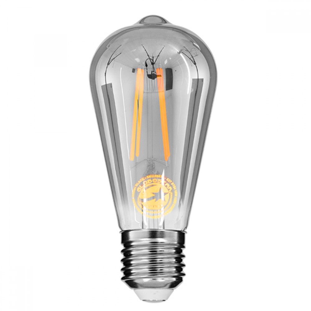 GloboStar® 99077 Λάμπα E27 ST64 Αχλάδι LED LONG FILAMENT 10W 1000 lm 320° AC 85-265V Edison Retro με Φιμέ Γυαλί Θερμό Λευκό 2700 K Dimmable - 99077 GloboStar® 99077 Λάμπα E27 ST64 Αχλάδι LED LONG FILAMENT 10W 1000 lm 320° AC 85-265V Edison Retro με Φιμέ Γυαλί Θερμό Λευκό 2700 K Dimmable