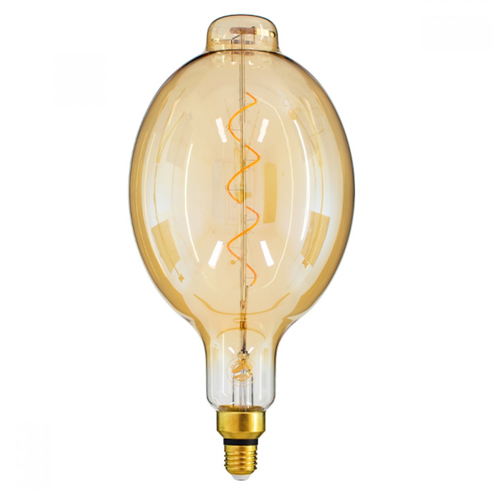 GloboStar® 99170 Λάμπα E27 BT180 Mangos LED SOFT SPIRAL FILAMENT 10W 860 lm 320° AC 85-265V Edison Retro με Μελί Γυαλί Ultra Θερμό Λευκό 2200 K Dimmable - 99170 GloboStar® 99170 Λάμπα E27 BT180 Mangos LED SOFT SPIRAL FILAMENT 10W 860 lm 320° AC 85-265V Edison Retro με Μελί Γυαλί Ultra Θερμό Λευκό 2200 K Dimmable