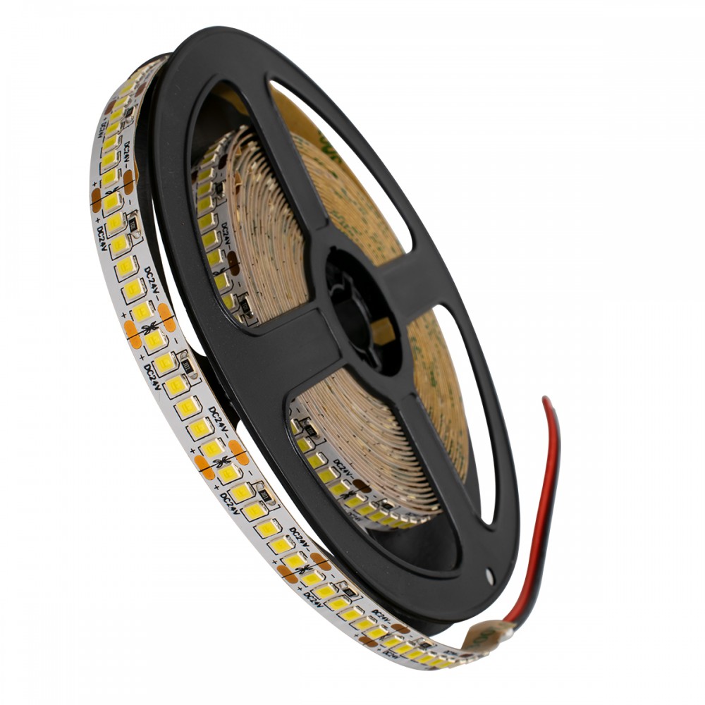 GloboStar® 70241 Ταινία LED SMD 2835 5m 16W/m 240LED/m 2800lm/m 120° DC 24V IP20 Φυσικό Λευκό 4500K - 70241 GloboStar® 70241 Ταινία LED SMD 2835 5m 16W/m 240LED/m 2800lm/m 120° DC 24V IP20 Φυσικό Λευκό 4500K
