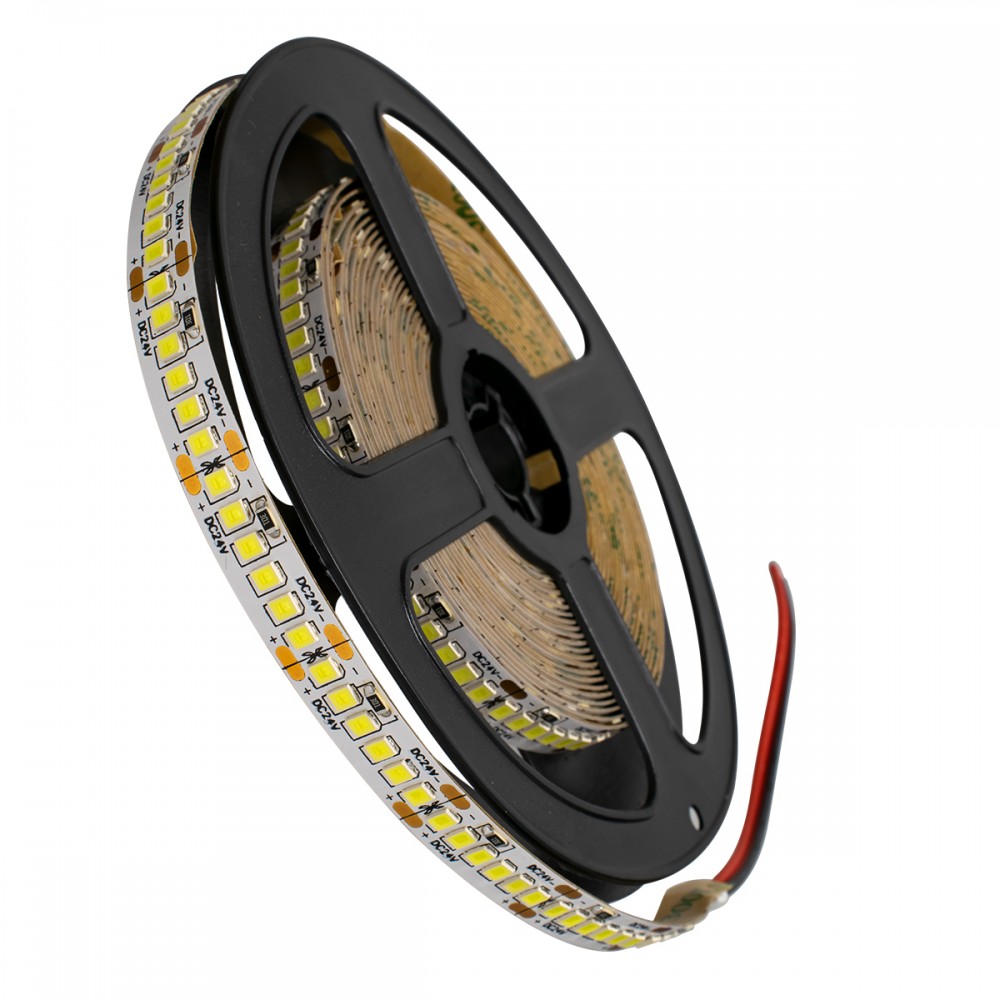 GloboStar® 70240 Ταινία LED SMD 2835 5m 16W/m 240LED/m 2880lm/m 120° DC 24V IP20 Ψυχρό Λευκό 6000K - 70240 GloboStar® 70240 Ταινία LED SMD 2835 5m 16W/m 240LED/m 2880lm/m 120° DC 24V IP20 Ψυχρό Λευκό 6000K