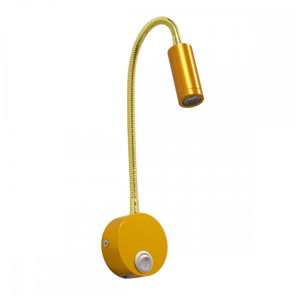 GloboStar® READING 00860 Μοντέρνο Μεταλλικό Φωτιστικό Τοίχου Απλίκα Reading Light CREE LED 3W 300lm 35° AC 85-265V Μονόφωτο Χρυσό με Ρυθμιζόμενο Σώμα Σπιράλ & Διακόπτη On / Off Θερμό Λευκό 2700K Μ6.5 x Π20 x Υ20cm - 00860 GloboStar® READING 00860 Μοντέρνο Μεταλλικό Φωτιστικό Τοίχου Απλίκα Reading Light CREE LED 3W 300lm 35° AC 85-265V Μονόφωτο Χρυσό με Ρυθμιζόμενο Σώμα Σπιράλ & Διακόπτη On / Off Θερμό Λευκό 2700K Μ6.5 x Π20 x Υ20cm