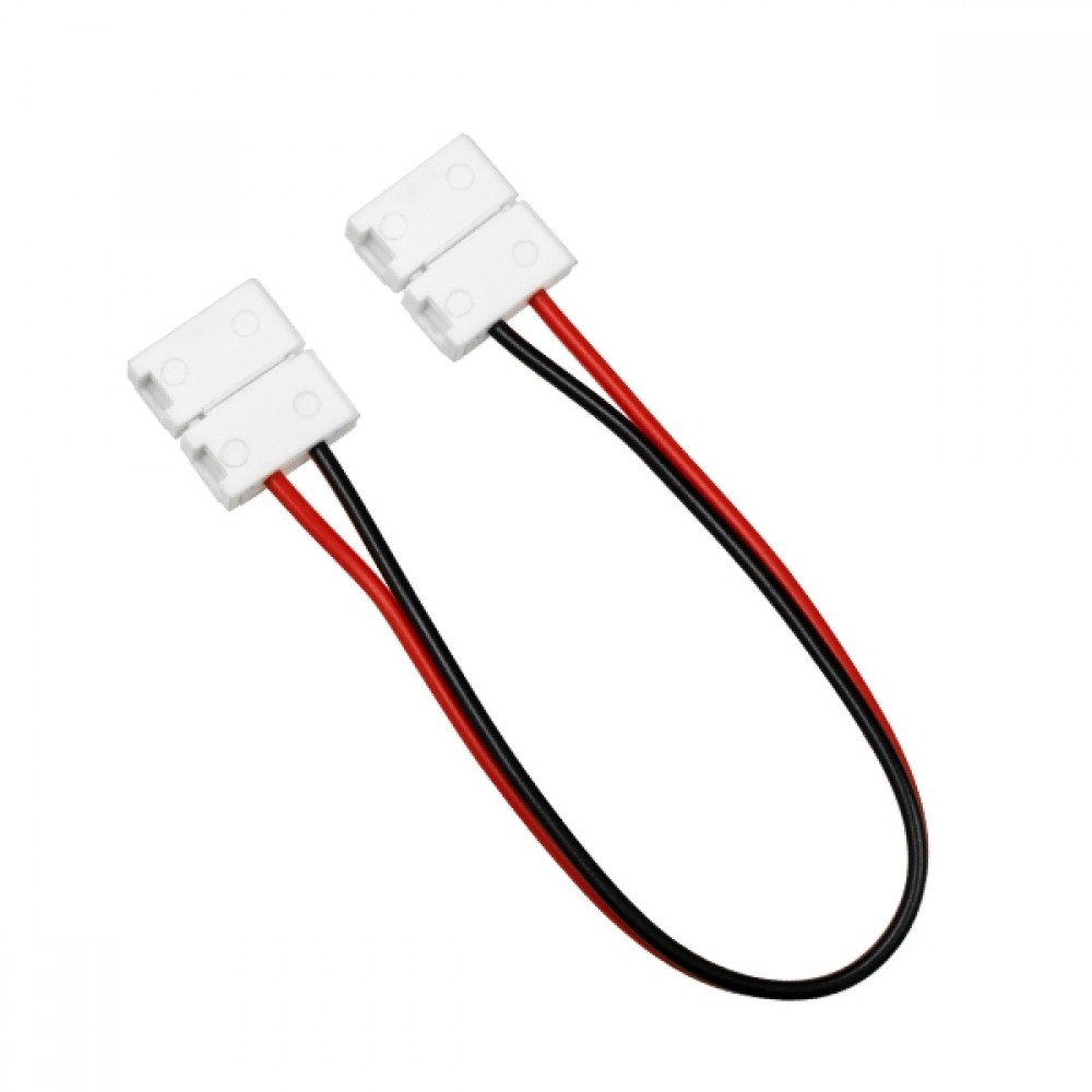 GloboStar® 70732 Διπλος Connector 10mm 15cm Για Ταινία LED 7.2 & 14.4 Watt - 70732 GloboStar® 70732 Διπλος Connector 10mm 15cm Για Ταινία LED 7.2 & 14.4 Watt