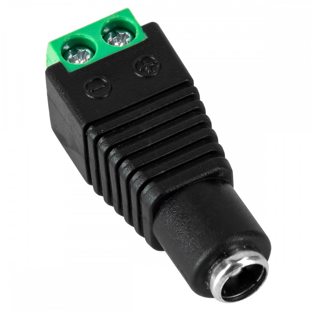 GloboStar® 70703 Βύσμα Τροφοδοσίας DC Θηλυκό - Female Jack Connector σε Κλέμα 5.5 x 2.1mm - 70703 GloboStar® 70703 Βύσμα Τροφοδοσίας DC Θηλυκό - Female Jack Connector σε Κλέμα 5.5 x 2.1mm