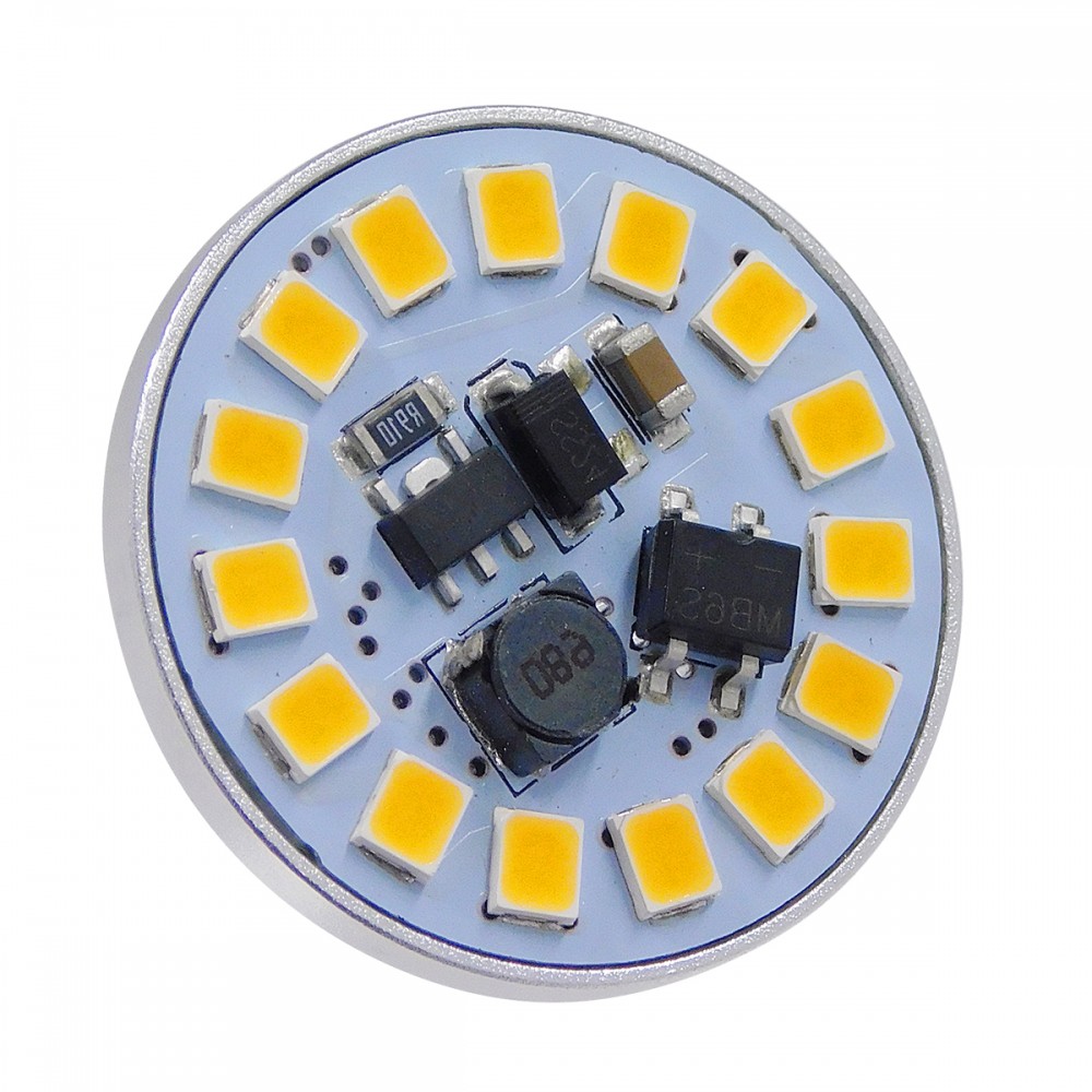 GloboStar® 76109 Λάμπα G4 LED SMD 2835 3W 300lm 120° DC 12-24V Back Pin Θερμό Λευκό 3000K Dimmable - 76109 GloboStar® 76109 Λάμπα G4 LED SMD 2835 3W 300lm 120° DC 12-24V Back Pin Θερμό Λευκό 3000K Dimmable