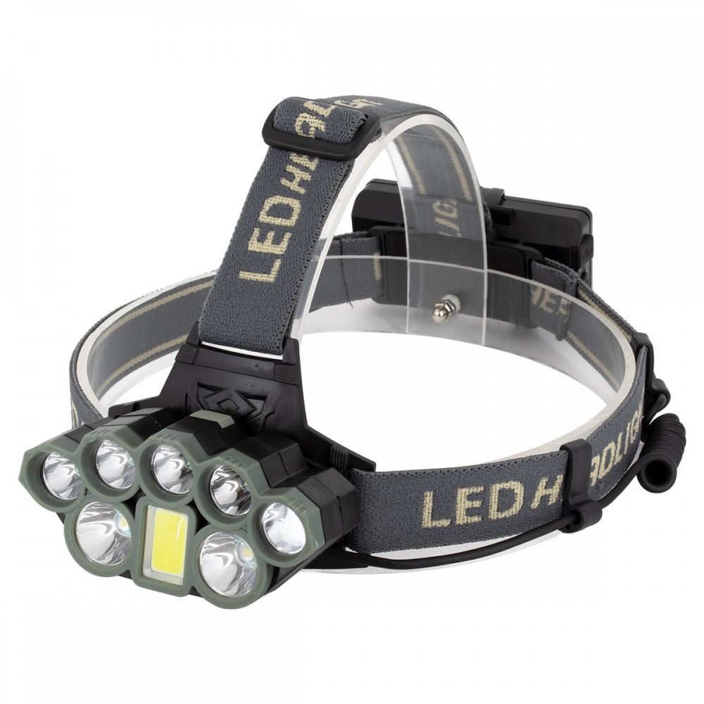 GloboStar® 79062 Φακός Κεφαλής Επαναφορτιζόμενος LED CREE XML2-T6 Chip 60 Watt 6000lm με 2 x 18650 Μπαταρίες 13600mAh Ψυχρό Λευκό 6000K - 79062 GloboStar® 79062 Φακός Κεφαλής Επαναφορτιζόμενος LED CREE XML2-T6 Chip 60 Watt 6000lm με 2 x 18650 Μπαταρίες 13600mAh Ψυχρό Λευκό 6000K