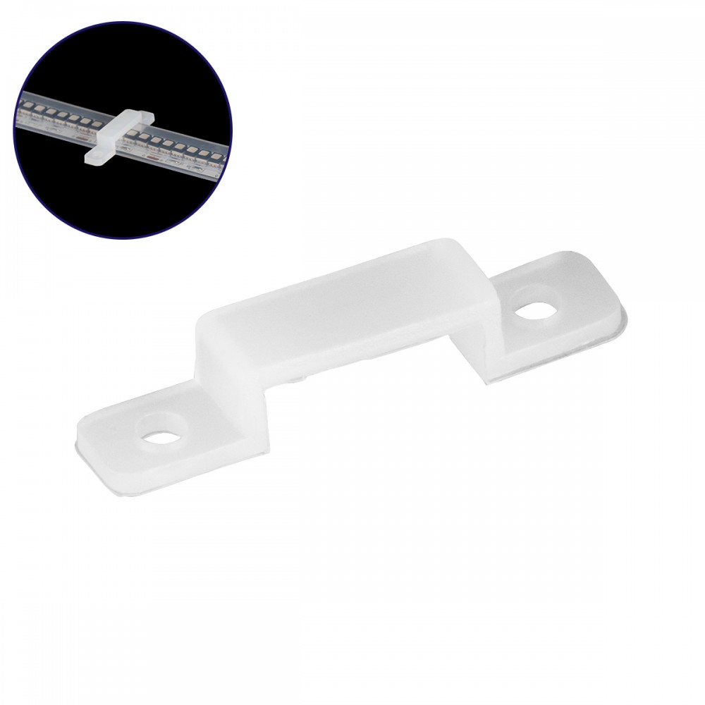 GloboStar® 70904 Στήριγμα για Αδιάβροχο IP68 Κανάλι Σιλικόνης 12mm για Ταινίες LED 10mm - 70904 GloboStar® 70904 Στήριγμα για Αδιάβροχο IP68 Κανάλι Σιλικόνης 12mm για Ταινίες LED 10mm