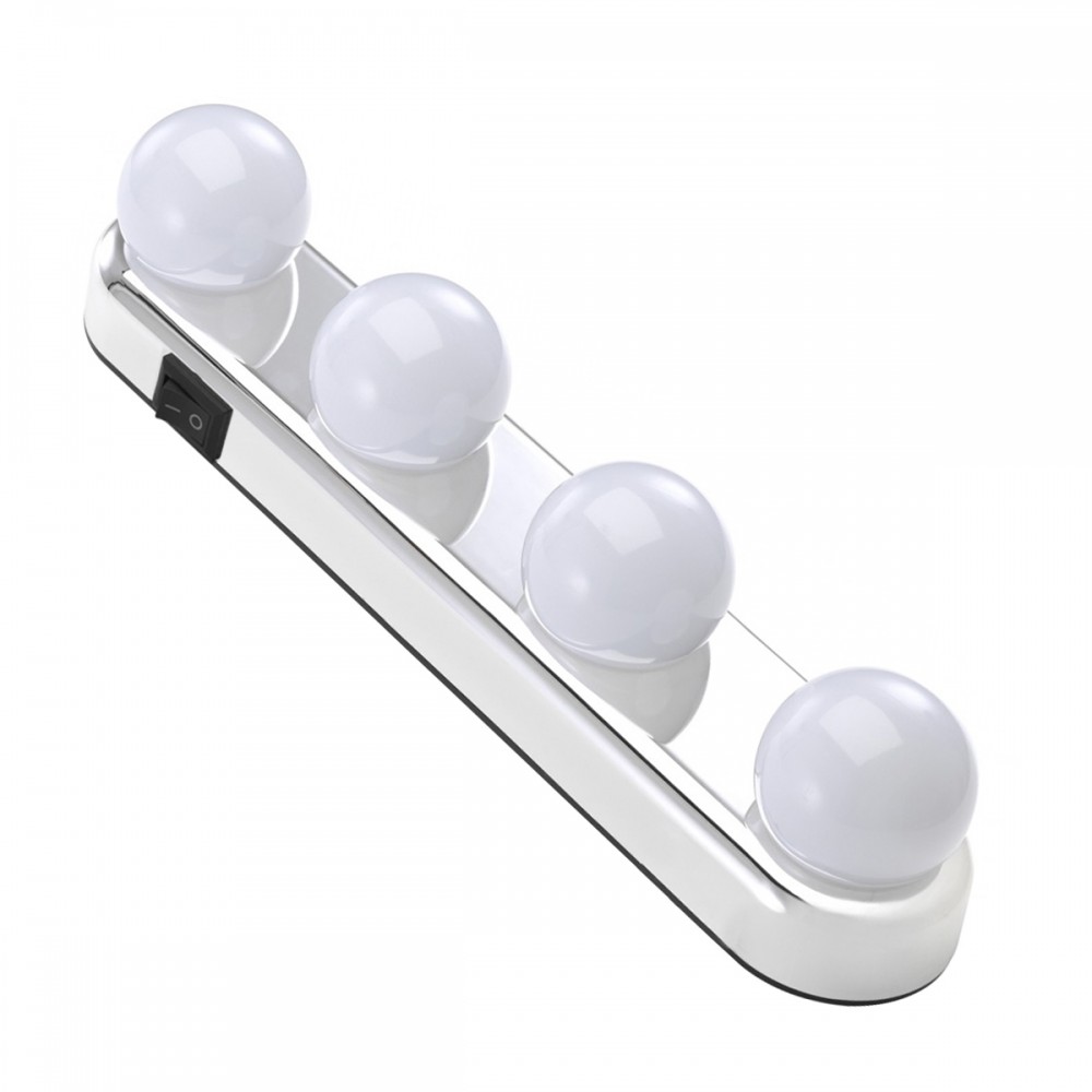 GloboStar® 79046 Φωτιστικό για Μακιγιάζ - Καθρέπτη - Πίνακα - Ντουλάπας Μπαταρίας LED 8W 500lm με Διακόπτη ON/OFF Αδιάβροχο IP54 Ψυχρό Λευκό 6000K - 79046 GloboStar® 79046 Φωτιστικό για Μακιγιάζ - Καθρέπτη - Πίνακα - Ντουλάπας Μπαταρίας 8W 500lm με Διακόπτη ON/OFF Αδιάβροχο IP54 Ψυχρό Λευκό 6000K